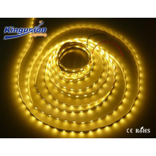 Kingunionled preço de fábrica CE &amp; RoHS DC12V / 24V smd 3258 levou flexível tira amarelo